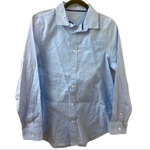 Boys’ X-Large Oxford Long Sleeve Button-Down Shirt